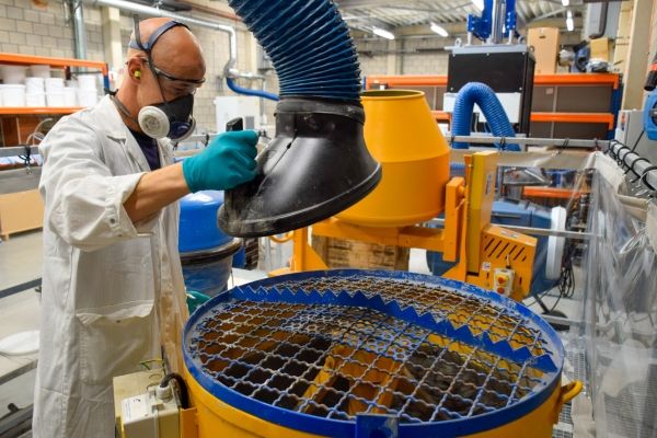 VITO's cement- en betonlabo