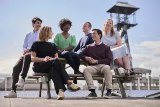 VITO-collega's bij EnergyVille