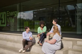 Collega's bij VITO/EnergyVille